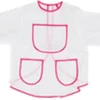 Tablier ANNIE - Tablier Enfant - Rose / Wit - Tablier De Bricolage - 105x50x45 Cm - Polyester - Tablier De Cuisine - Tablier Filles - Enfants