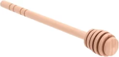 Orange85 Cuillère à Miel - Bois - Pour Dans Le Pot De Miel - 15 Cm - 3 Pièces - Miel - Louche à Miel - Bâtonnets De Miel - Bâtonnets De Miel - Cuillère à Miel