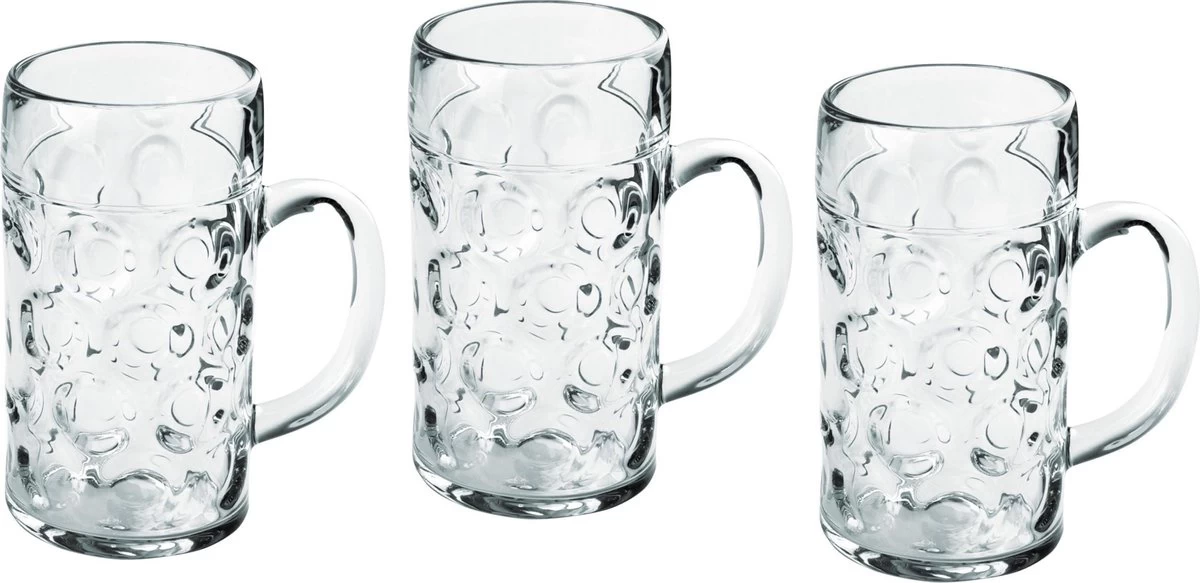 8x Chopes à Bière à Bière / Verres à Bière 1 Litre / 100 Cl / 1000 Ml De Plastique Incassable - Chopes 1 Litre - Chope Fête De La Bière / Oktoberfest - Chope à Bière Verres 1 8x Chopes à Bière à Bière / Verres à Bière 1 Litre / 100 Cl / 1000 Ml De Plastique Incassable - Chopes 1 Litre - Chope Fête De La Bière / Oktoberfest - Chope à Bière Verres
