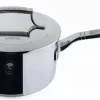 Saveur Selects Série Voyage - Casserole Inox Induction - 20cm - Avec Couvercle - Sans PFAS - Garantie à Vie