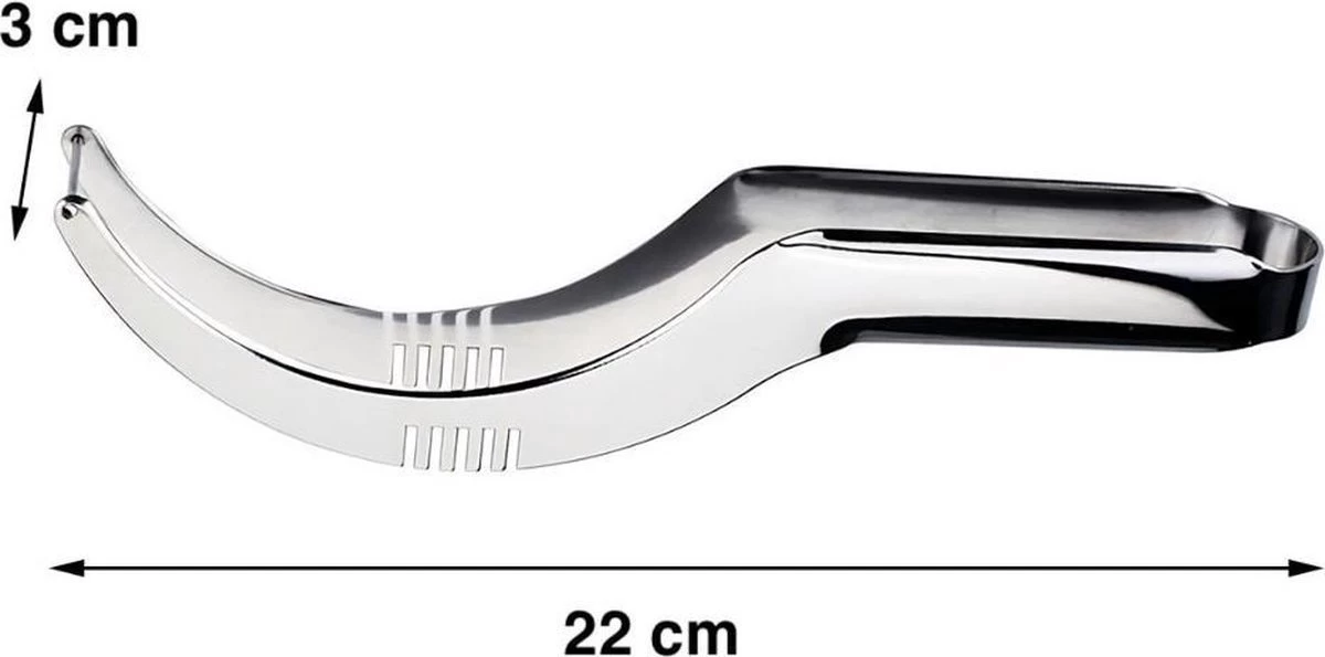 Trancheur De Pastèque - Gadget De Cuisine - Trancheur De Fruits - Melon - Acier Inoxydable - Aide De Cuisine - Acier Inoxydable 3 Trancheur De Pastèque - Gadget De Cuisine - Trancheur De Fruits - Melon - Acier Inoxydable - Aide De Cuisine - Acier Inoxydable – Image 3