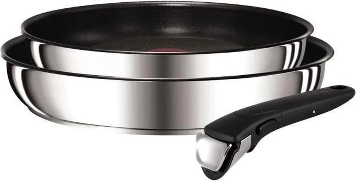 TEFAL INGENIO INSPIRATION Set De 2 Poeles 22-26cm + 1 Poignée L9409002 Toutes Sources De Chaleur Y Compris Induction 1 TEFAL INGENIO INSPIRATION Set De 2 Poeles 22-26cm + 1 Poignée L9409002 Toutes Sources De Chaleur Y Compris Induction