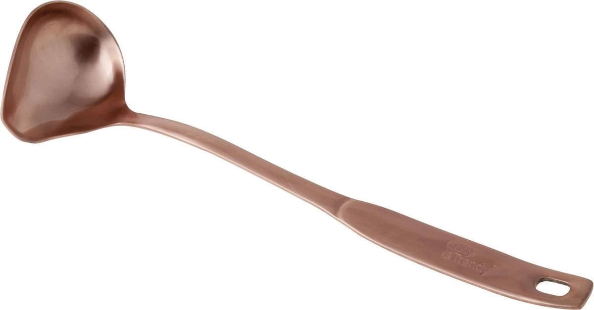 2x Pièces Cuillère à Sauce / Cuillère De Service En Acier Inoxydable Couleur Cuivre 26 Cm - Cuillère à Sauce Avec Bec Verseur - Cuillère à Sauce Avec Crochet 2 2x Pièces Cuillère à Sauce / Cuillère De Service En Acier Inoxydable Couleur Cuivre 26 Cm - Cuillère à Sauce Avec Bec Verseur - Cuillère à Sauce Avec Crochet – Image 2