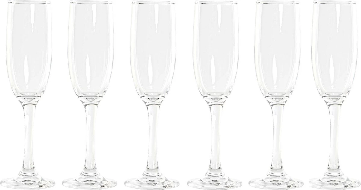 60x Pièces De Flûtes à Champagne/cava/verres 175 Ml En Verre - Verres à Flûtes à Champagne - Bases De La Cuisine/ Vaisselle 1 60x Pièces De Flûtes à Champagne/cava/verres 175 Ml En Verre - Verres à Flûtes à Champagne - Bases De La Cuisine/ Vaisselle
