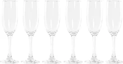 18x Flûtes à Champagne/cava/verres 175 Ml En Verre - Verres à Flûtes à Champagne - Bases De La Cuisine/ Vaisselle