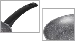 Poêle à Frire De Luxe Oneiro - Eco Friendly - Gris - ø26 X H 4,7 Cm - Cuisine - Salle à Manger - Cuisine - Poêle - Induction - Gaz - Casseroles - Poêles -Fournitures De Cuisine Boutique 1200x663