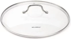 Marmite à Soupe En Acier Inoxydable Florina Gastro Grande 30 X 25,5 Cm - 15,5 Litres - Convient à Toutes Les Sources De Chaleur, Y Compris L'induction - Matériaux De Haute Qualité - Couvercle En Verre Inclus -Fournitures De Cuisine Boutique 1200x664 1