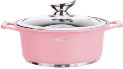 Qoock | Ensemble De Casseroles Pink Rétro | 21 Pièces | Induction | Avec Poignée Amovible | Y Compris Batterie De Batterie De Cuisine | Swiss Pro -Fournitures De Cuisine Boutique 1200x674 3