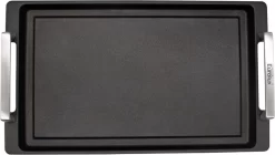 Assiette Teppanyaki Eurolux By Solinger Avec Poignées En Acier Inoxydable - 41 X 24 X 2,5 Cm - Zwart - Induction -Fournitures De Cuisine Boutique 1200x682