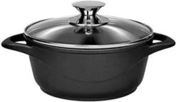 Batterie De Cuisine Smile 8 Pièces - Revêtement Antiadhésif - Va Au Lave-vaisselle - Zwart - Convient à Toutes Les Plaques De Cuisson -Fournitures De Cuisine Boutique 1200x698 3