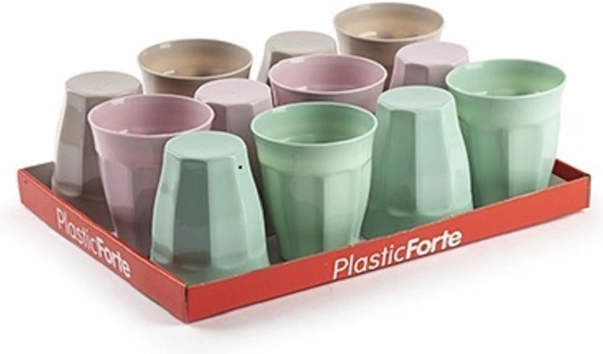 12x Pcs Verres à Boire / Verres à Limonade Colorés 250 Ml - Verres à Jus / Verres à Eau En Plastique Incassable Pour Enfants 1 12x Pcs Verres à Boire / Verres à Limonade Colorés 250 Ml - Verres à Jus / Verres à Eau En Plastique Incassable Pour Enfants