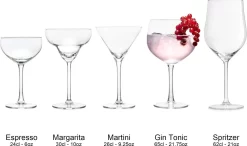 Libbey Joya à Cocktail Joya Gin Tonic - 650 Ml / 65 Cl - 6 Pièces - Passe Au Lave-vaisselle - Haute Qualité - Design Elegant - Perfect Pour Un Cocktail à La Maison 13 Libbey Joya à Cocktail Joya Gin Tonic - 650 Ml / 65 Cl - 6 Pièces - Passe Au Lave-vaisselle - Haute Qualité - Design Elegant - Perfect Pour Un Cocktail à La Maison -Fournitures De Cuisine Boutique 1200x708