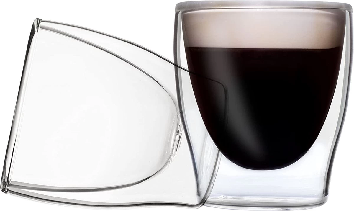DUOS Gläser 2x (80, 200, 310, 400ml) - Feelino Verres à Double Paroi/verres Thermo/verres à Thé/verres à Café Avec Effet Flottant Garder Les Boissons Chaudes Plus Longtemps Et Froides Plus Longtemps 6 DUOS Gläser 2x (80, 200, 310, 400ml) - Feelino Verres à Double Paroi/verres Thermo/verres à Thé/verres à Café Avec Effet Flottant Garder Les Boissons Chaudes Plus Longtemps Et Froides Plus Longtemps – Image 6