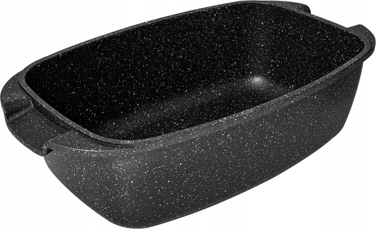 Casserole En Aluminium Meyerhoff Avec Couvercle En Verre Et Aromatiseur 6L MH-D15 Noir - 39 X 22,5 X 18 Cm - Revêtement Antiadhésif Aspect Marbre 3 Casserole En Aluminium Meyerhoff Avec Couvercle En Verre Et Aromatiseur 6L MH-D15 Noir - 39 X 22,5 X 18 Cm - Revêtement Antiadhésif Aspect Marbre – Image 3