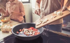 Antiadhésif Frying Pan 28cm, Omelette Pan POELES, En Fonte D' Aluminium Granite Pan, Cuisinière à Gaz Adapt Et Cuisinière à Induction. (Grijs, 28CM) -Fournitures De Cuisine Boutique 1200x742 1