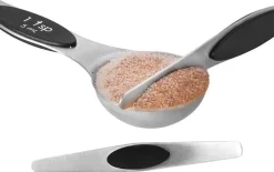 8 Pièces Cuillère à Café De Mesure Magnétique Cuillère à Soupe Pour Ingrédients Secs Et Liquides Cuillère à Mesurer à Double Tête En Acier Inoxydable -Fournitures De Cuisine Boutique 1200x753