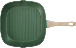 Poêle à Griller Forest – 28 Cm – Poêle à Griller Durable – Poêle à Steak – Verte – Poêle à Griller à Induction – Revêtement Antiadhésif – Convient à Toutes Les Sources De Chaleur – Sans PFOA -Fournitures De Cuisine Boutique 1200x754