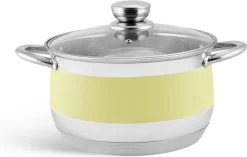 Edënbërg Prestige Line - Batterie De Cuisine De Luxe En Acier Inoxydable 12 Pièces - Équipé D'un Fond à 9 Couches! -Fournitures De Cuisine Boutique 1200x765