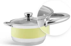 Edënbërg Prestige Line - Batterie De Cuisine De Luxe En Acier Inoxydable 12 Pièces - Équipé D'un Fond à 9 Couches! -Fournitures De Cuisine Boutique 1200x779