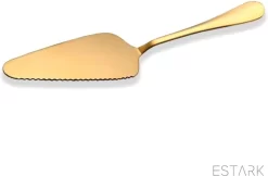 Pelle à Gâteau ESTARK® - Pelle à Gâteau - Pelle à Gâteau LUXURY - Coupe De Gâteau - Cuillère à Gâteau - Couteau à Gâteau - Couteau à Gâteau - Or - Acier Inoxydable - 22 Cm - Fournitures De Pâtisserie - Or -Fournitures De Cuisine Boutique 1200x788 1