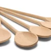 Ensemble De 5 Cuillères De Cuisine RSW24® | 25-35 Cm De Longueur | Bois De Hêtre | Cuillère En Bois | Des Tailles Différentes | Fabriqué En Allemagne