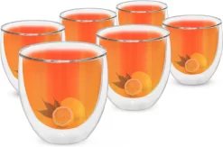 Verres à Thé Trends Verres à Thé à Double Paroi Avec Cuillère - Set De Verres à Café - 250 Ml - 6 Pièces - Verres à Cappuccino - Verre à Thé à Double Paroi -Fournitures De Cuisine Boutique 1200x794 7