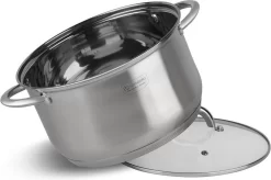 Edënbërg Classic Line - Batterie De Cuisine De Luxe - Acier Inoxydable - 10 Pièces - Fond 5 Couches 9 Edënbërg Classic Line - Batterie De Cuisine De Luxe - Acier Inoxydable - 10 Pièces - Fond 5 Couches -Fournitures De Cuisine Boutique 1200x796 2