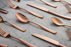 Ménagère - Couverts Or Rose -24 Pièces-Qualité Suisse- Set Complet -100% Acier Inoxydable- Or Rose 24k - Or Rose 24K -Fournitures De Cuisine Boutique 1200x799 1