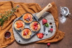 Magnani - Moule à Oeufs - 4 Plaques De Cuisson De ⌀ 8 Cm - Pour Plaques De Cuisson Gaz Et électriques - Aluminium - Manche Bois - 38 X 18,7 X 2 Cm -Fournitures De Cuisine Boutique 1200x799 15