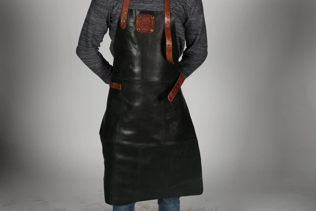 Sorprese Premium – Tablier Bbq – Brun-noir Diamant – Tablier Bbq Homme – 100% Cuir Premium – Y Compris Ouvre-bouteille - Tablier Bbq Cuir Homme 2 Sorprese Premium – Tablier Bbq – Brun-noir Diamant – Tablier Bbq Homme – 100% Cuir Premium – Y Compris Ouvre-bouteille - Tablier Bbq Cuir Homme – Image 2