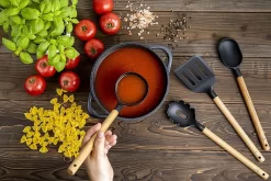 Smile - Batterie De Cuisine 10 Pièces - Couche Antiadhésive - Va Au Lave-vaisselle - Zwart - MGK-17 -Fournitures De Cuisine Boutique 1200x800 23