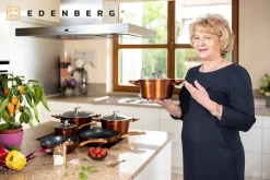 Edënbërg Copper Line - Ensemble De Batterie De Cuisine De Luxe De 15 Pièces En Aluminium Forgé - Cuivre / Métallisé -Fournitures De Cuisine Boutique 1200x800 39