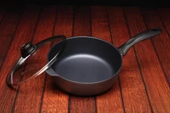 Casserole Swiss Diamond XD Avec Couvercle à Induction - Antiadhésif - Acier Inoxydable / Aluminium - Ø26 Cm - Noir -Fournitures De Cuisine Boutique 1200x800 50