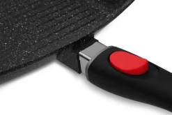 Edënberg Black Line - Poêle à Griller En Céramique Avec Couvercle - 28x28 Cm - Revêtement Antiadhésif 3 Couches ! -Fournitures De Cuisine Boutique 1200x800 54