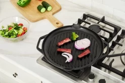 Buccan - Zwart Buccan - Hamersley - Ensemble De Casseroles En Fonte - Plaque De Cuisson - Zwart 37x34x2.85 Cm (poignées Comprises) Diamètre 32 Cm 11 Buccan - Zwart Buccan - Hamersley - Ensemble De Casseroles En Fonte - Plaque De Cuisson - Zwart 37x34x2.85 Cm (poignées Comprises) Diamètre 32 Cm -Fournitures De Cuisine Boutique 1200x800 65