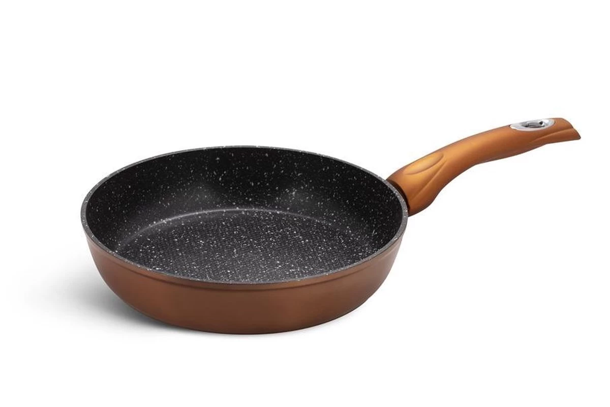 Edënbërg Copper Line - Casseroles De Luxe - Set - 2 X Poêle à Frire Haute + Poêle à Griller - Revêtement Antiadhésif 3 Couches 8 Edënbërg Copper Line - Casseroles De Luxe - Set - 2 X Poêle à Frire Haute + Poêle à Griller - Revêtement Antiadhésif 3 Couches – Image 8