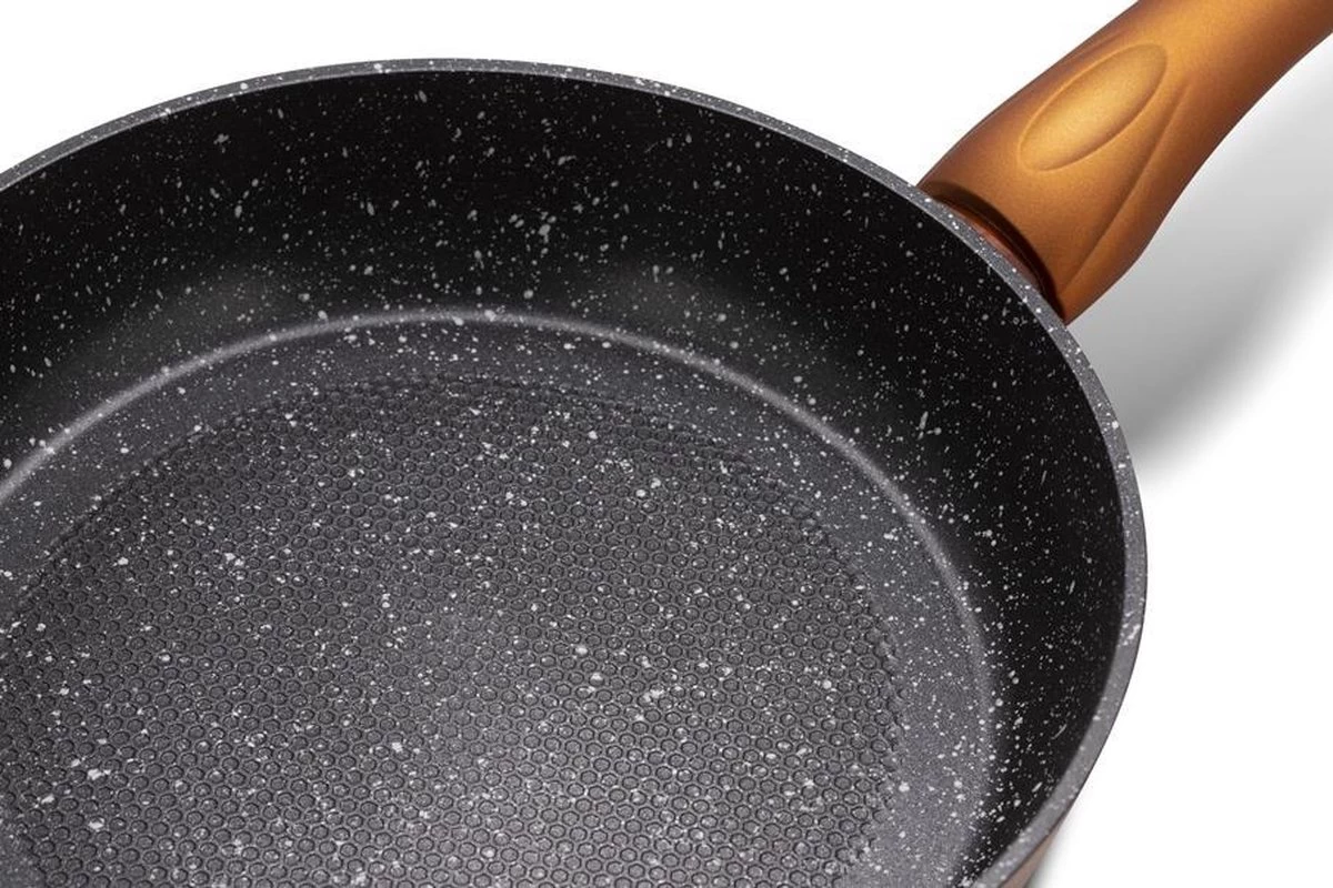 Edënbërg Copper Line - Casseroles De Luxe - Set - 2 X Poêle à Frire Haute + Poêle à Griller - Revêtement Antiadhésif 3 Couches 10 Edënbërg Copper Line - Casseroles De Luxe - Set - 2 X Poêle à Frire Haute + Poêle à Griller - Revêtement Antiadhésif 3 Couches – Image 10