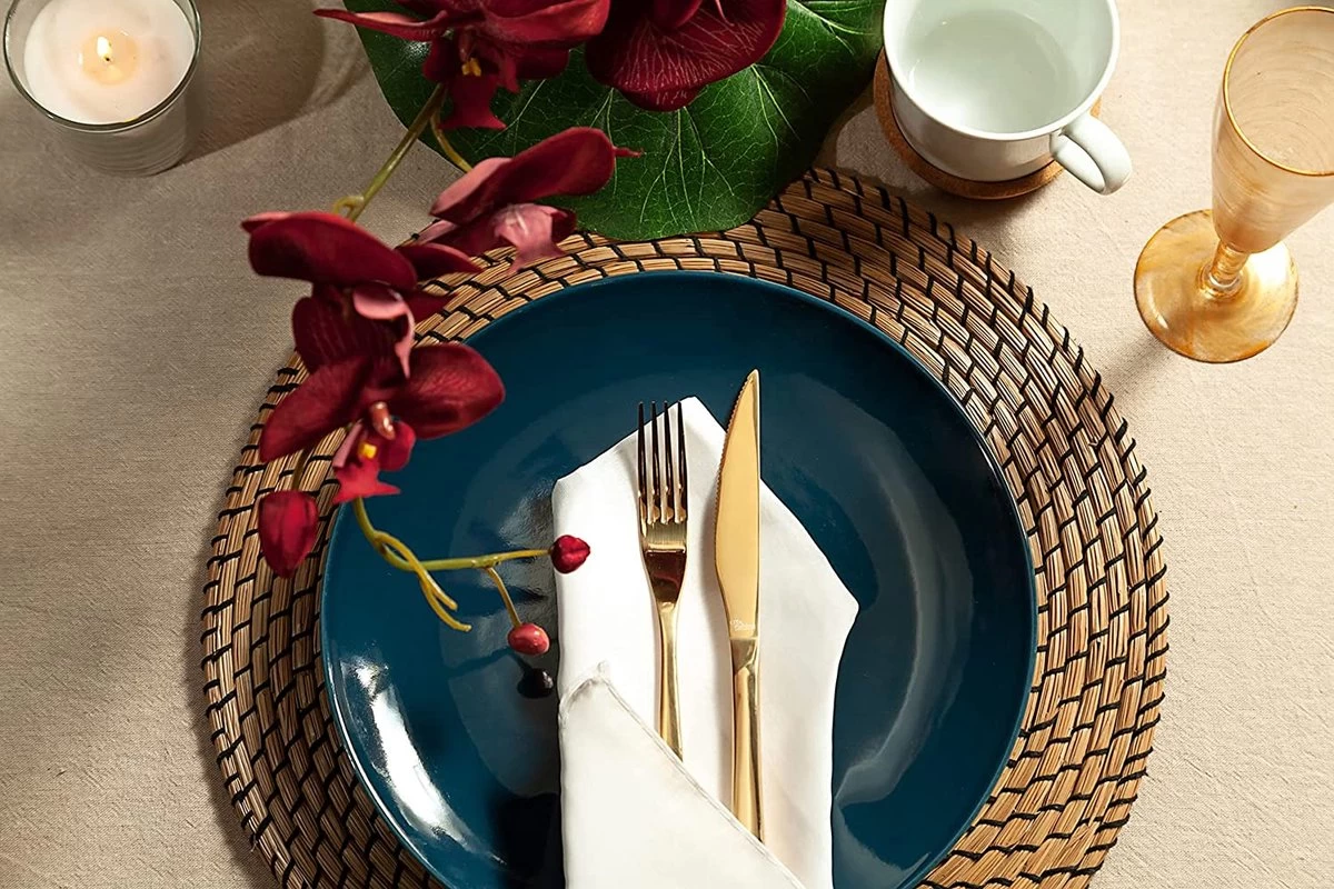 Otto Koning - Berlin - Ensemble De Couverts En Or Pour 6 Personnes, Couverts De Table 30 Pièces En Titane Plaqué Or Et Poli Brillant, épaisseur 4 Mm, Et Couteau à Steak. Couverts Modernes Pour 6 Personnes 4 Otto Koning - Berlin - Ensemble De Couverts En Or Pour 6 Personnes, Couverts De Table 30 Pièces En Titane Plaqué Or Et Poli Brillant, épaisseur 4 Mm, Et Couteau à Steak. Couverts Modernes Pour 6 Personnes – Image 4