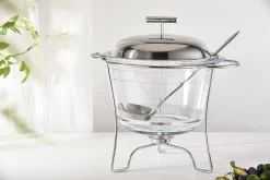 MONOO Bol à Soupe Argent - Bols à Soupe - Terrine à Soupe En Verres - Chauffe-Plats - Bouilloire à Soupe - 4 Litres -Fournitures De Cuisine Boutique 1200x800 83