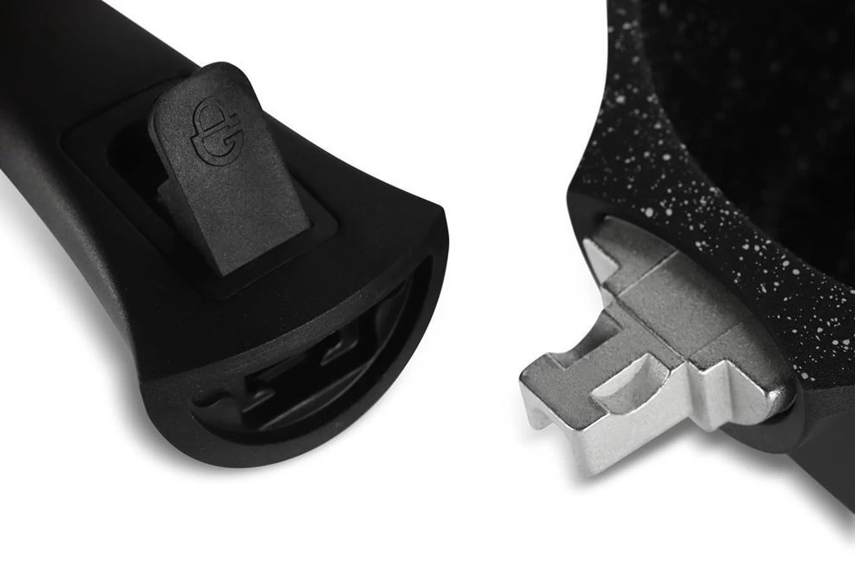 Edënbërg Black Line - Batterie De Cuisine De Luxe En Aluminium Forgé De 10 Pièces - Avec Poignées Amovibles 11 Edënbërg Black Line - Batterie De Cuisine De Luxe En Aluminium Forgé De 10 Pièces - Avec Poignées Amovibles – Image 11