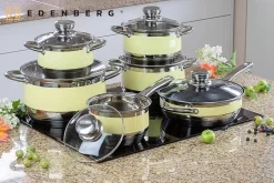 Edënbërg Prestige Line - Batterie De Cuisine De Luxe En Acier Inoxydable 12 Pièces - Équipé D'un Fond à 9 Couches! -Fournitures De Cuisine Boutique 1200x800 98