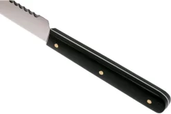 Robert Herder POM Couteau à Petit Déjeuner / Couteau De Table Avec Dentelé - Acier Inoxydable - Lame 12 Cm - Zwart - 6 Pièces -Fournitures De Cuisine Boutique 1200x804