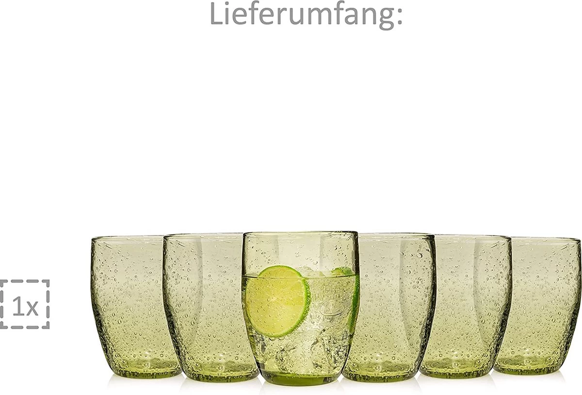 Ensemble De Verres à Boire Londres, Ensemble De Verres 6 Pièces De Grandes Tailles Pour 6 Personnes En Verre, Verres à Eau, Texture Goutte | 250ml 3 Ensemble De Verres à Boire Londres, Ensemble De Verres 6 Pièces De Grandes Tailles Pour 6 Personnes En Verre, Verres à Eau, Texture Goutte | 250ml – Image 3