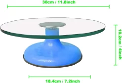 Support à Gâteau De 30,5 Cm Avec Spatule à Glaçage En Acier Inoxydable, Cuillère à Gâteau, Glaçage Lisse, Embrayage Pour La Cuisson, Bleu 5 Support à Gâteau De 30,5 Cm Avec Spatule à Glaçage En Acier Inoxydable, Cuillère à Gâteau, Glaçage Lisse, Embrayage Pour La Cuisson, Bleu -Fournitures De Cuisine Boutique 1200x818