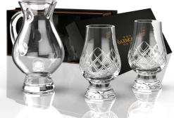 Waterjug Exclusif Glencairn Et 2x Verre à Whisky | Série Coupée / Incisée | Cristal | Handgemaakt En Ecosse | Emballage Cadeau -Fournitures De Cuisine Boutique 1200x818 4