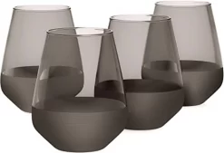 Verres à Vin Sans Pied – Set De 4 Verres à Vin Rouge – Verres à Vin Colorés De 14,3 Oz – Verre De Qualité Supérieure Sans Plomb – Verres à Boire Sans Pied Pour Cocktails, Vin, Boissons De Bar (lot De 4) 7 Verres à Vin Sans Pied – Set De 4 Verres à Vin Rouge – Verres à Vin Colorés De 14,3 Oz – Verre De Qualité Supérieure Sans Plomb – Verres à Boire Sans Pied Pour Cocktails, Vin, Boissons De Bar (lot De 4) -Fournitures De Cuisine Boutique 1200x822 6