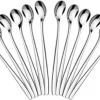 Cuillères Latte Machiato - Cuillères à Yogourt, à Dessert Ou à Café En Acier Inoxydable - KELERINO. - Ensemble De 12 Pièces