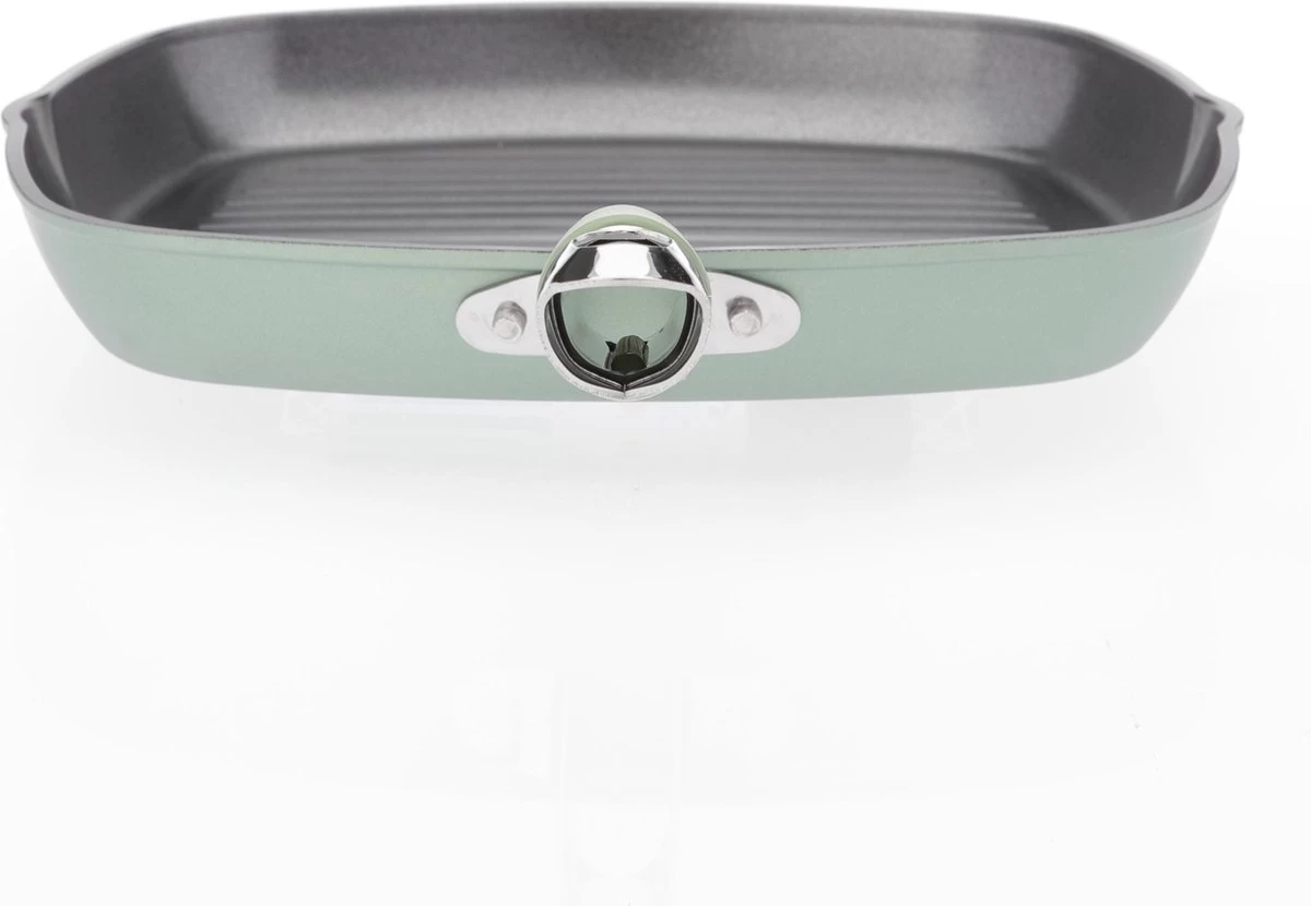 Primecook - Poêle à Griller - 28 X 28 Cm - Sans PFAS - Induction - Revêtement Antiadhésif Ecoshield Sûr Et Résistant à L'usure 3 Primecook - Poêle à Griller - 28 X 28 Cm - Sans PFAS - Induction - Revêtement Antiadhésif Ecoshield Sûr Et Résistant à L'usure – Image 3