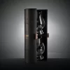 Set De Voyage Glencairn Avec 2x Verres à Whisky | Cristal | Handgemaakt En Ecosse | Dans Un Coffret De Voyage / Cadeau En Cuir Exclusif