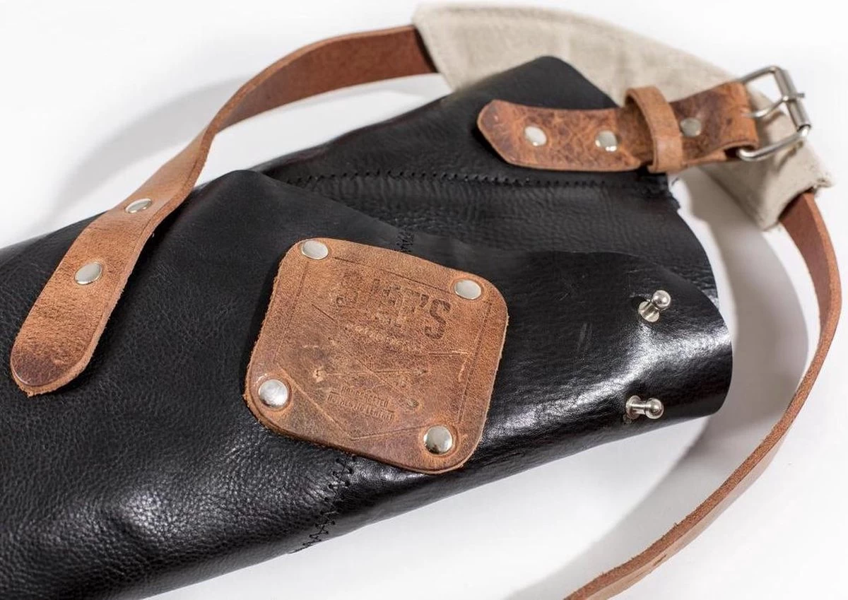 Sorprese Premium – Tablier Bbq – Brun-noir Diamant – Tablier Bbq Homme – 100% Cuir Premium – Y Compris Ouvre-bouteille - Tablier Bbq Cuir Homme 6 Sorprese Premium – Tablier Bbq – Brun-noir Diamant – Tablier Bbq Homme – 100% Cuir Premium – Y Compris Ouvre-bouteille - Tablier Bbq Cuir Homme – Image 6